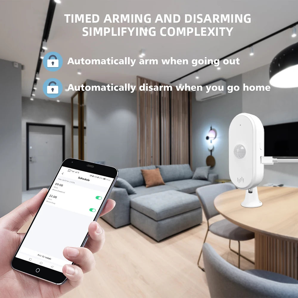 AiStealth™ Smart Motion Sensor — WiFi PIR Detection