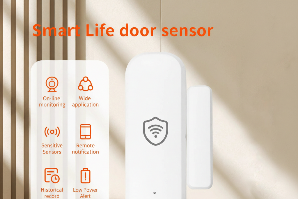 AiStealth™ Smart Door & Window Sensor (Wi-Fi, No Hub)