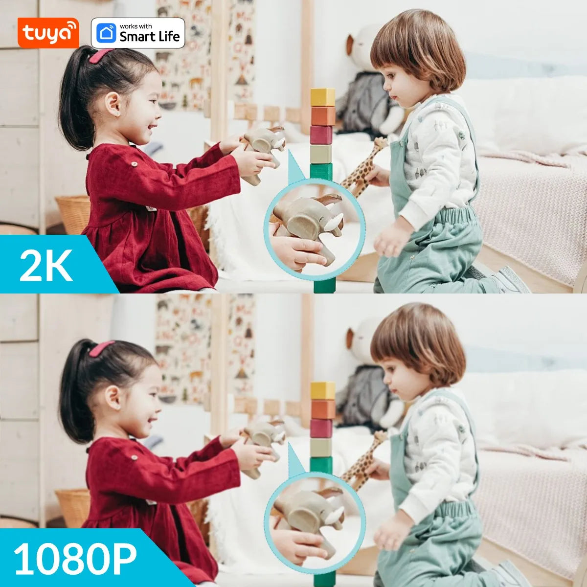 AiStealth™ Indoor Smart Security Camera (2-Pack / 4-Pack)