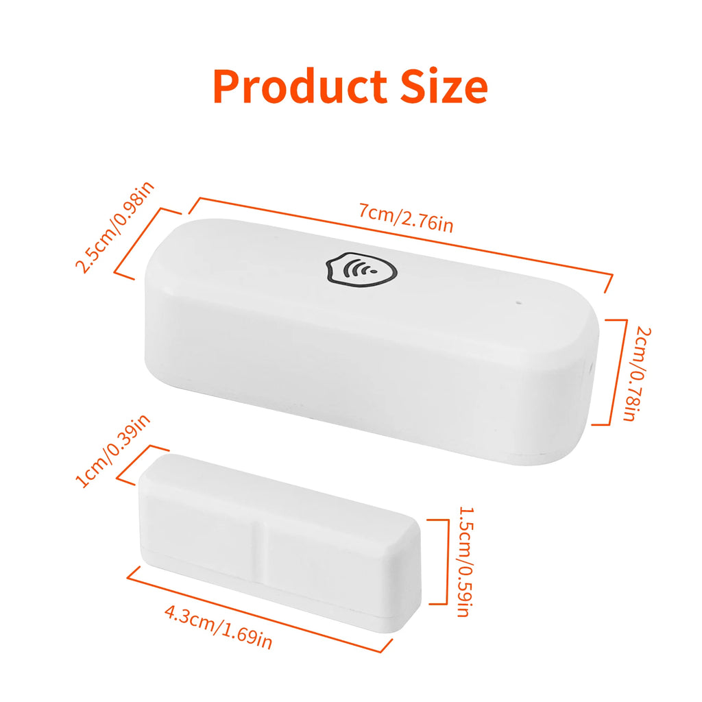 AiStealth™ Smart Door & Window Sensor (Wi-Fi, No Hub)