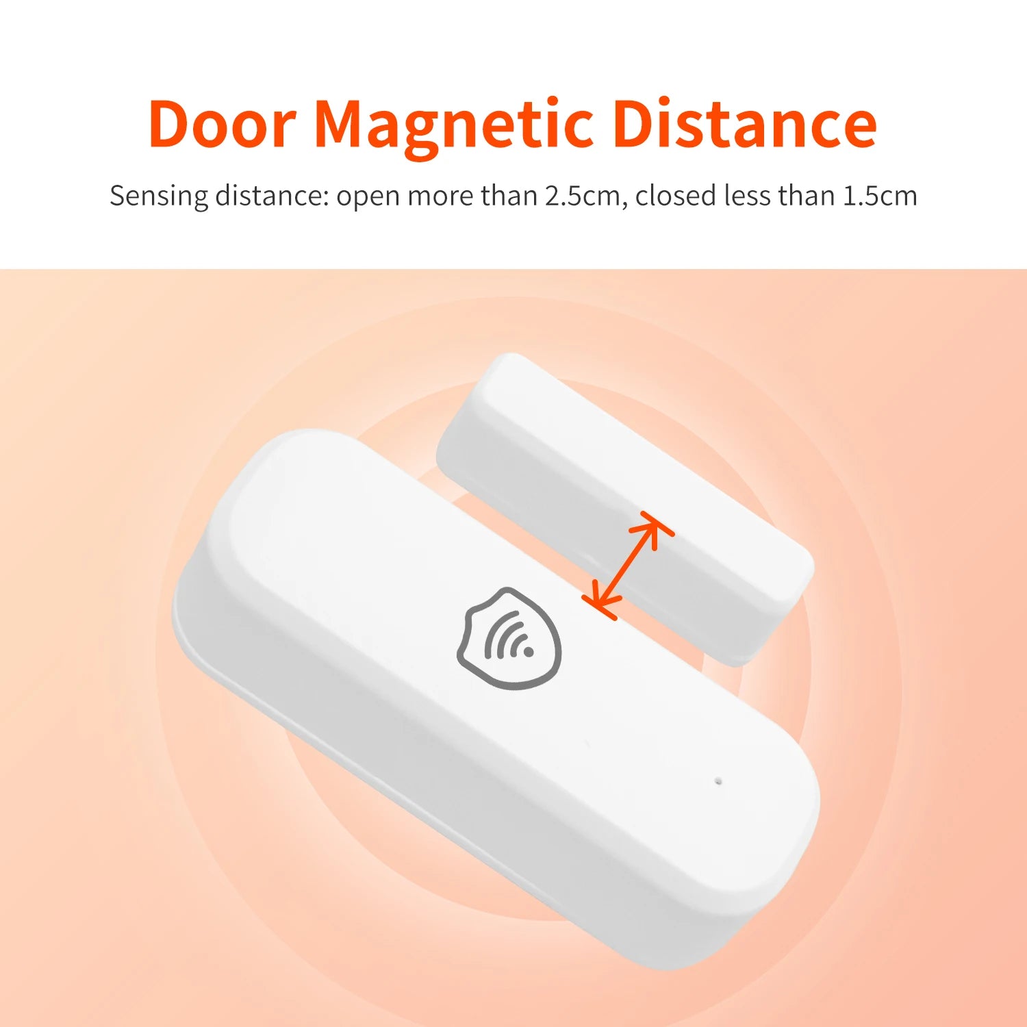 AiStealth™ Smart Door & Window Sensor (Wi-Fi, No Hub)